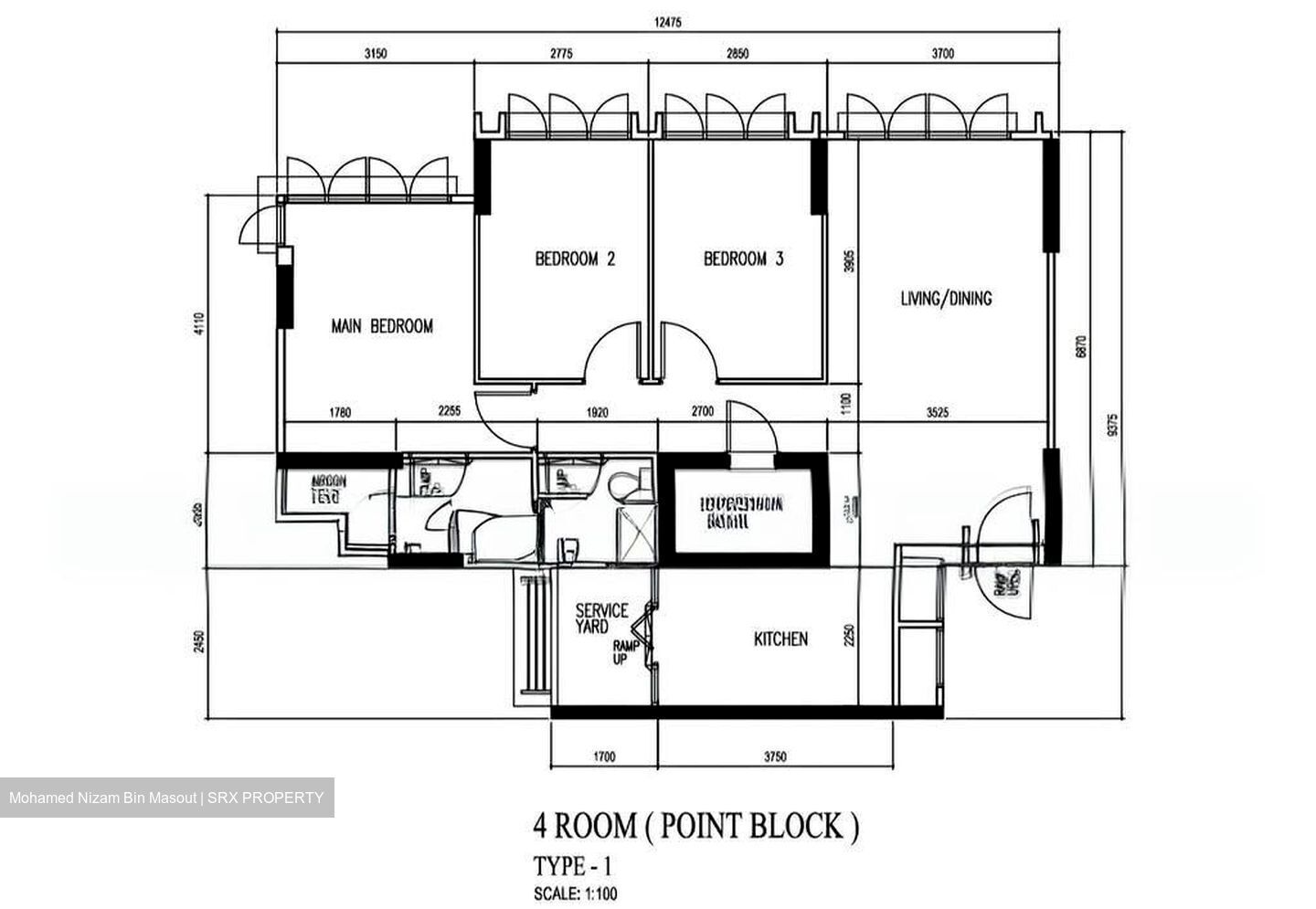 Blk 470A Hougang Parkview (Hougang), HDB 4 Rooms #566687471